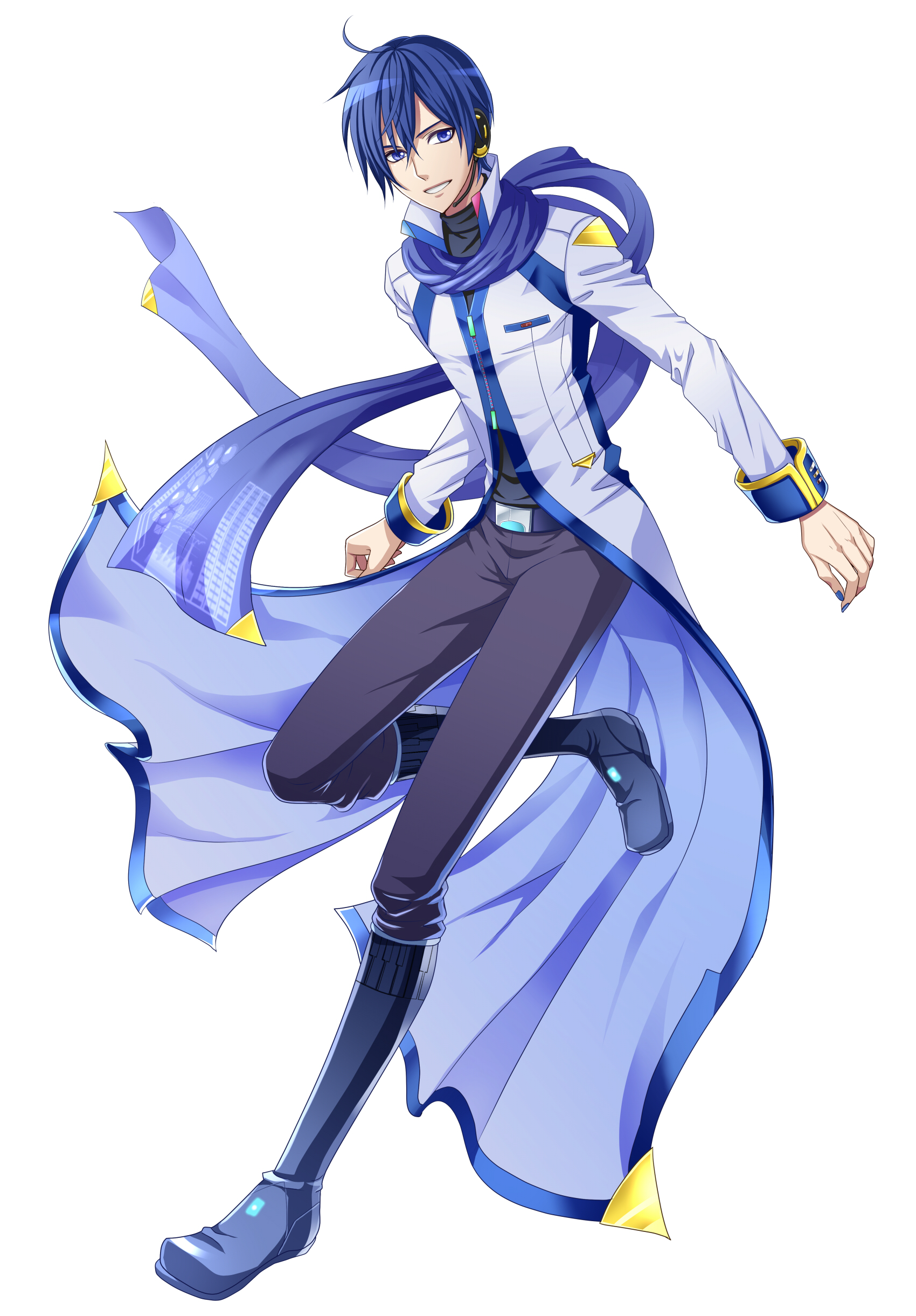 Vocaloid Kaito Png - Кайто Воколоид - HD Wallpaper 