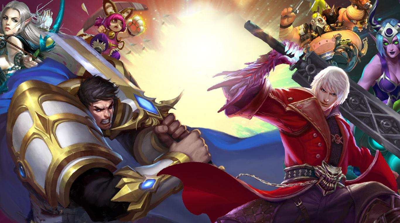 Mobile Legends Mod Apk 2018 - 1366x761 Wallpaper 