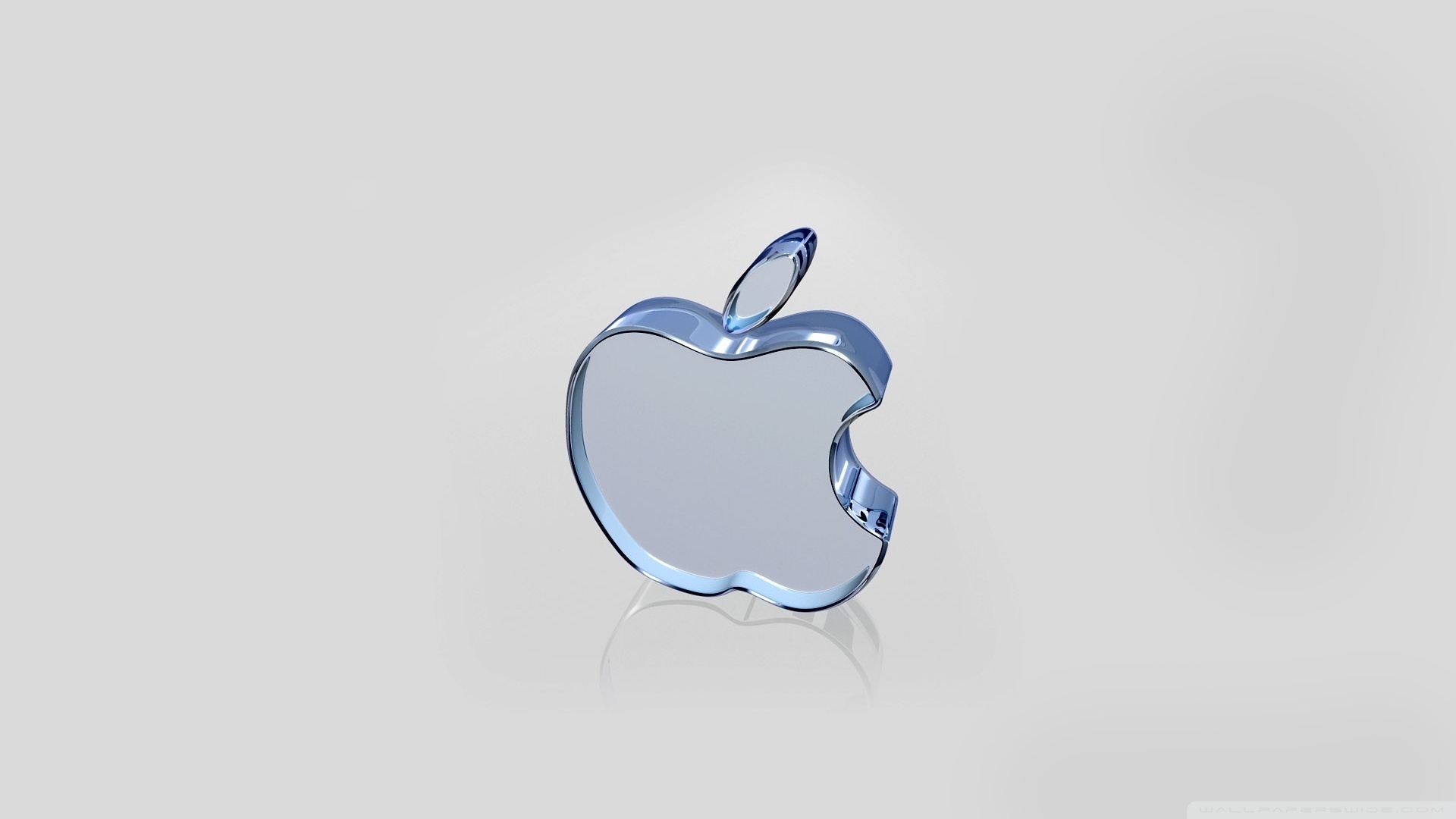 Glass Apple - HD Wallpaper 