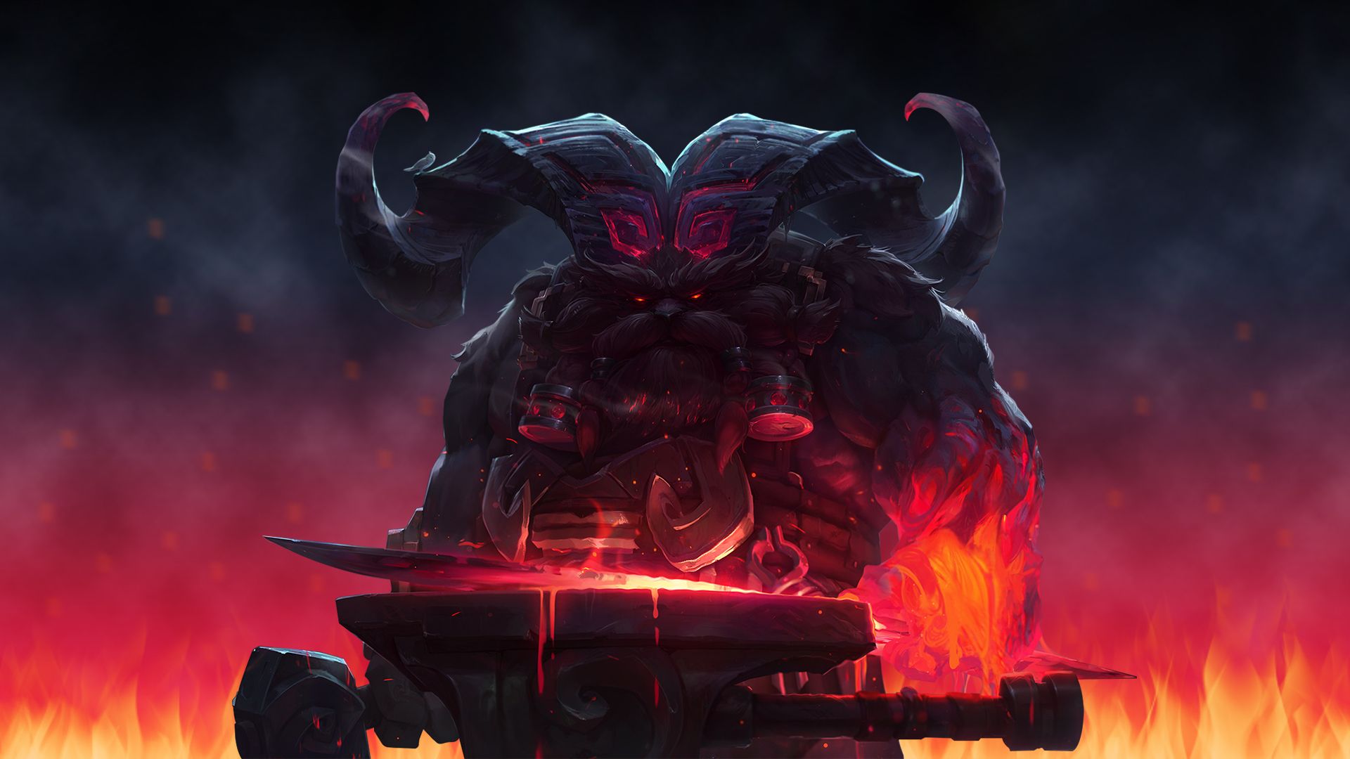 League Of Legends Ornn - HD Wallpaper 