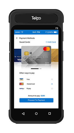 Telpo-P8-Credit Card Pos Machine