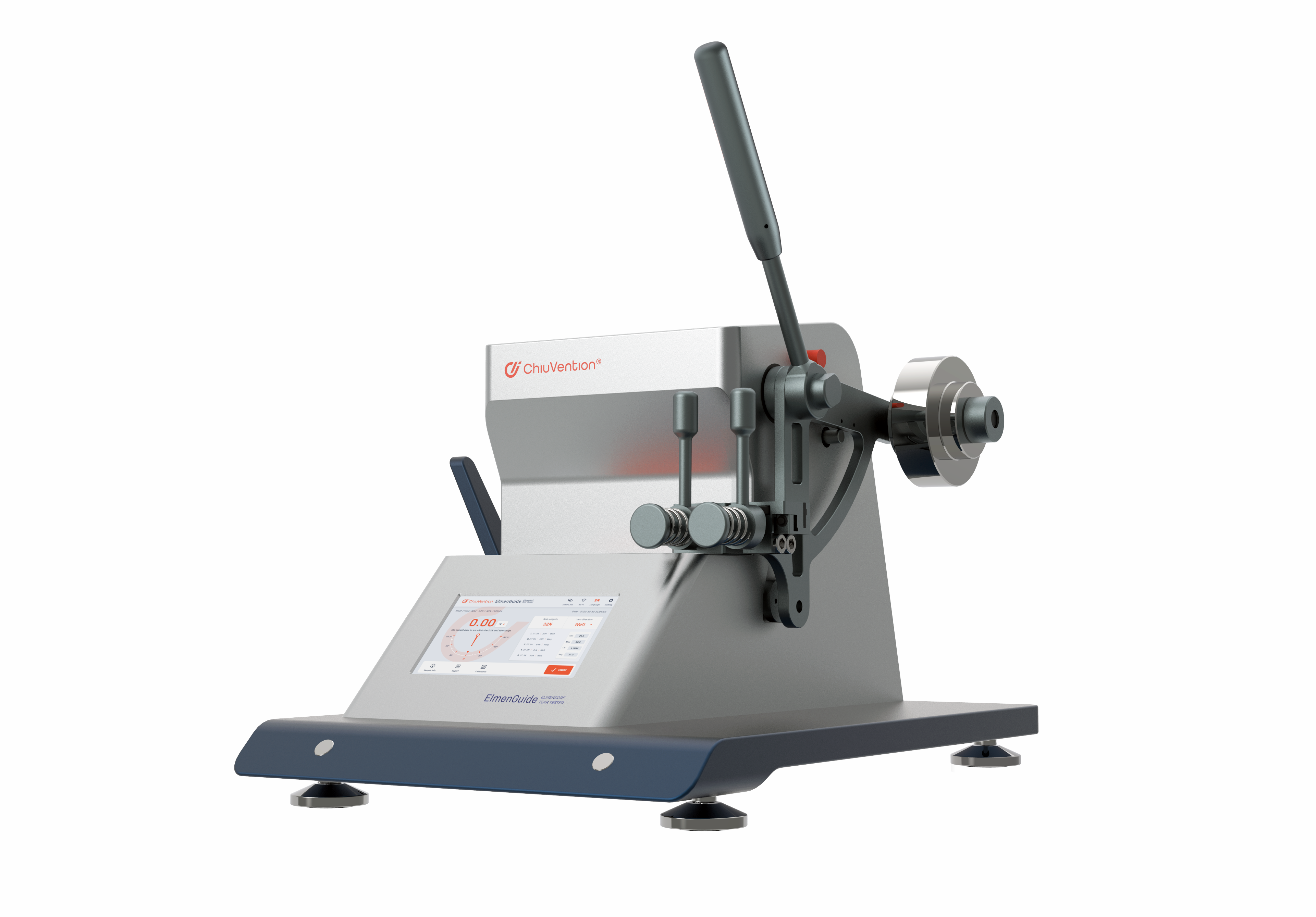 Elmendorf Tear Tester | A smart instrument developed by the sister company ChiuVention.