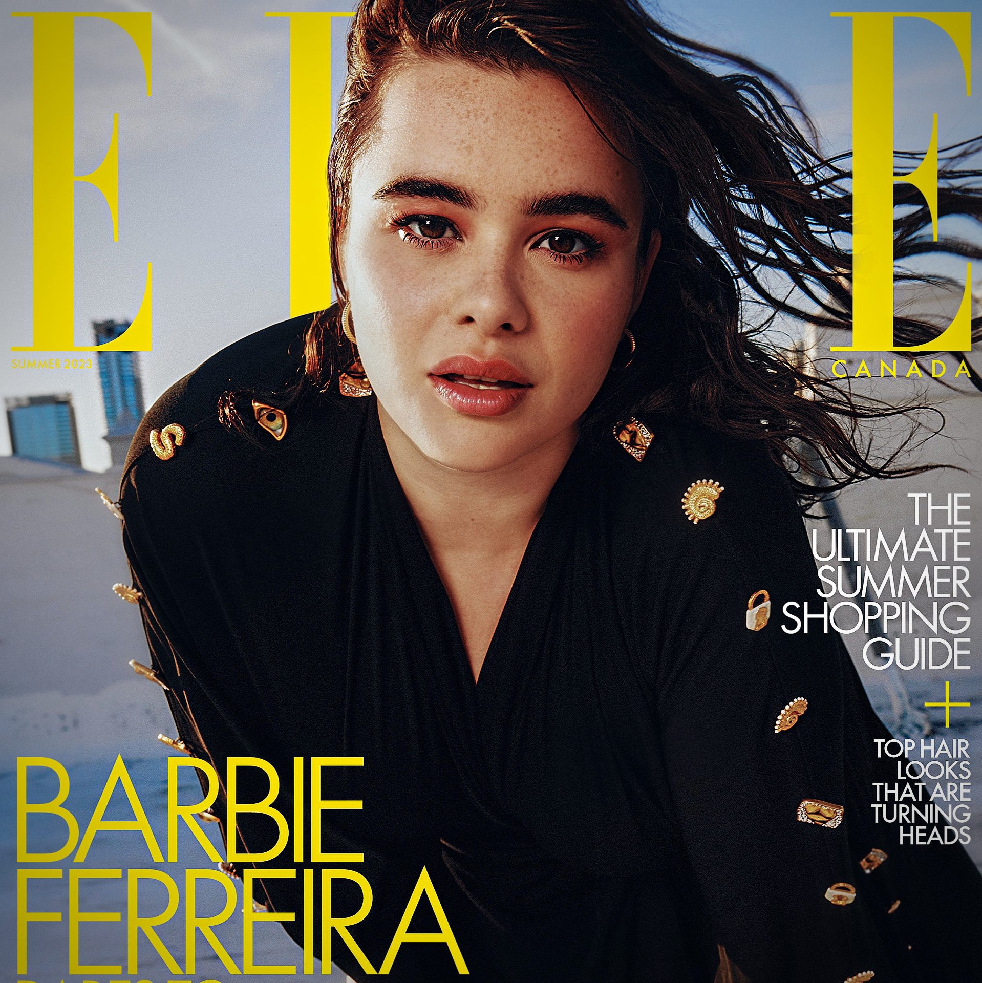 Barbie Ferreira on the cover of Elle Canada via 360 MAGAZINE.