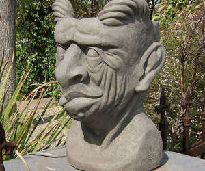 Gargoyle Head Planter