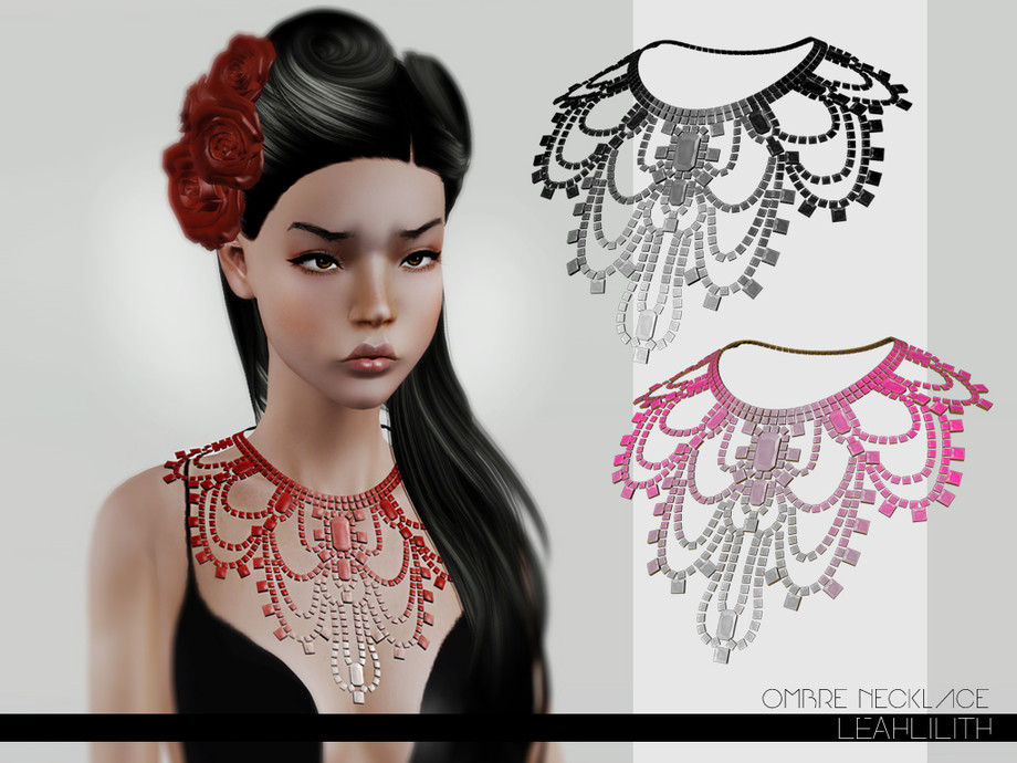 The Sims Resource Survivor Necklace By Leahlillith Sims 4 Downloads ...