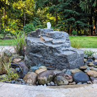 Image Mountain Spring Boulder Fountain