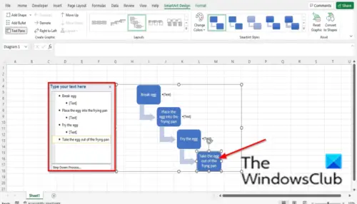 How to insert and modify SmartArt diagrams in Excel