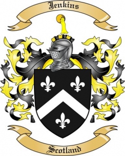 Jenkins Family Crest from Scotland