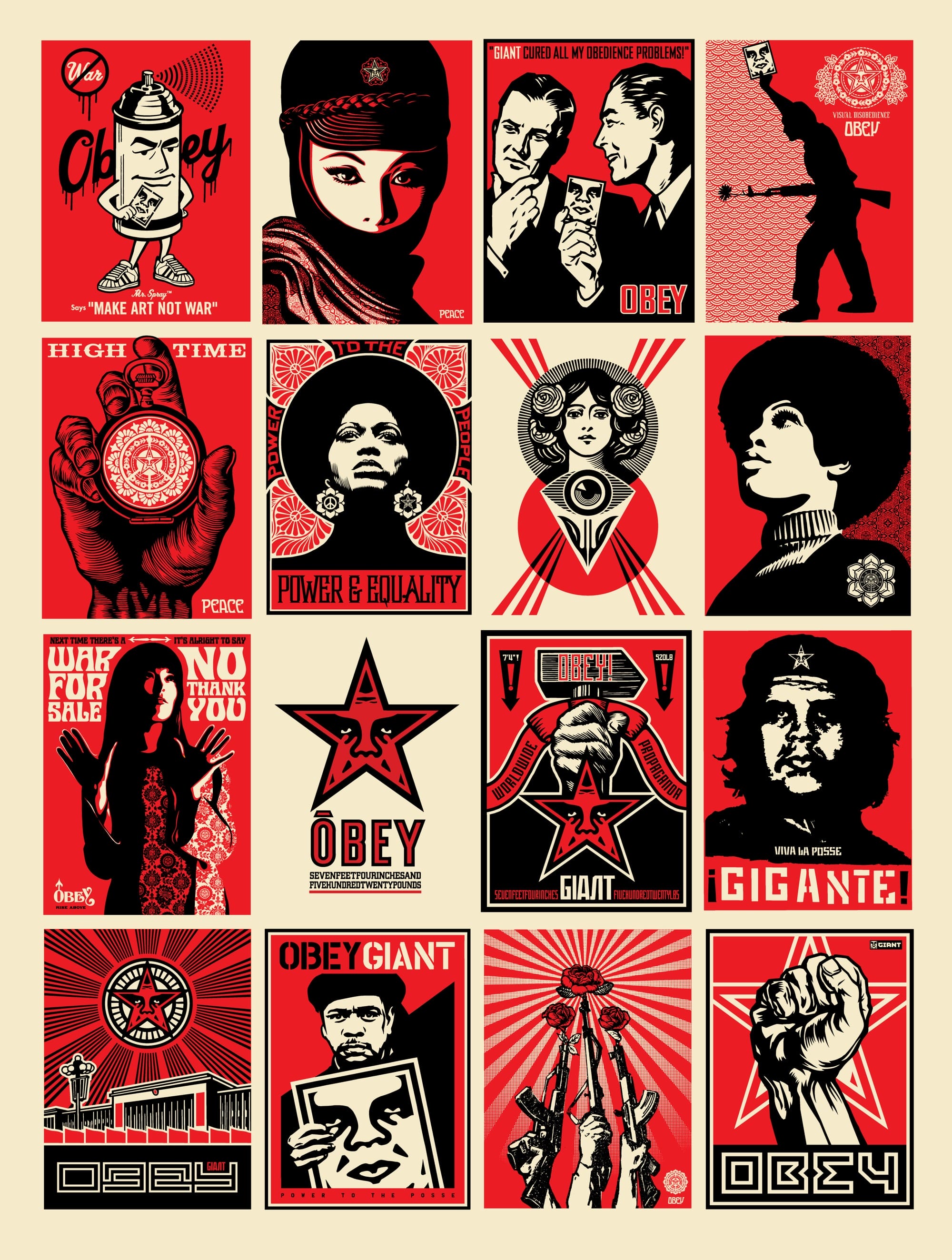 ‘Out of Print,’ a Shepard Fairey Retrospective, Delves into the Power of Protest