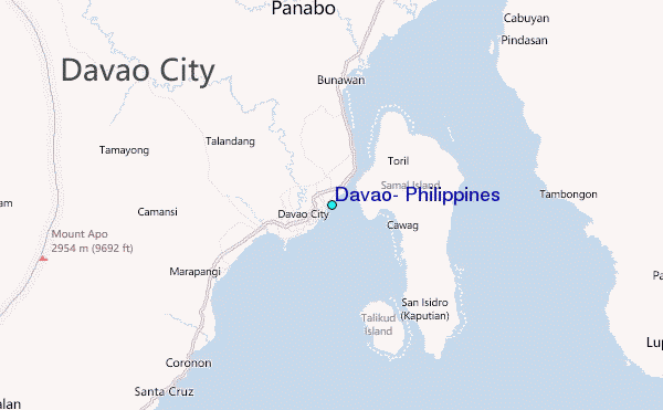 Davao City Barangay Map Map Of Davao Philippines Sing - vrogue.co