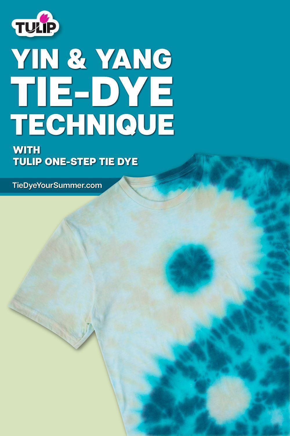 Yin Yang Tie-Dye Technique