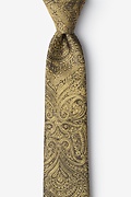 Siple Gold Skinny Tie Photo (0)