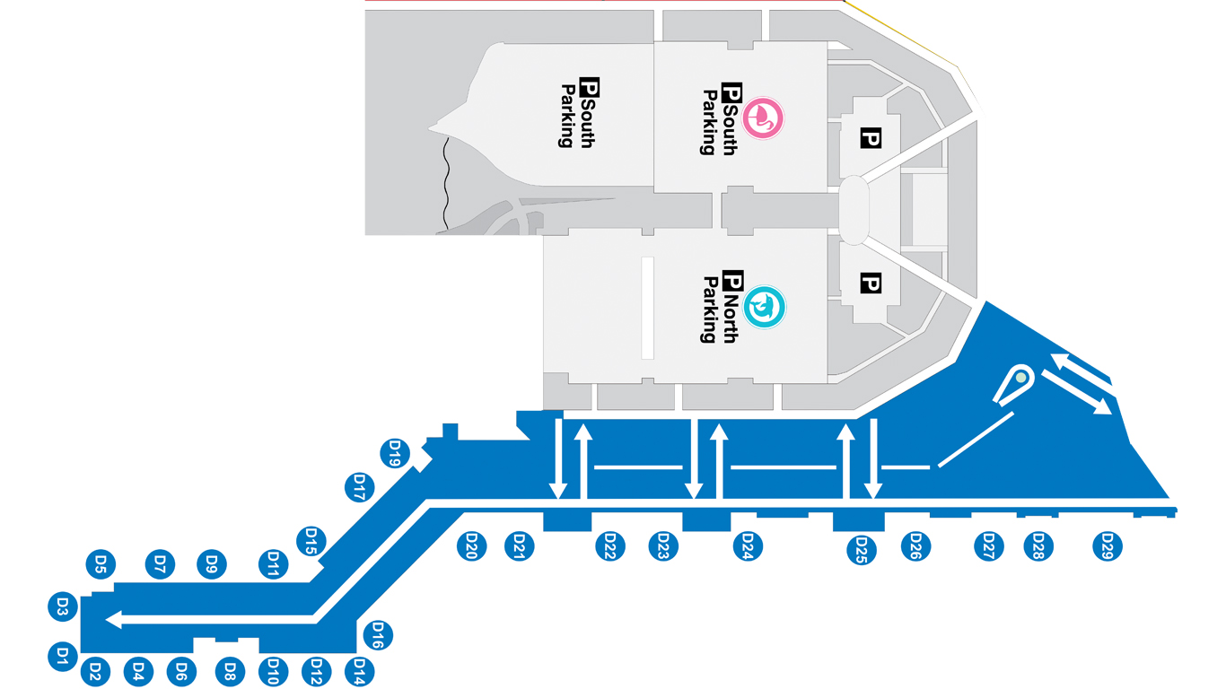 Miami Airport Bus Map – USTrave.com