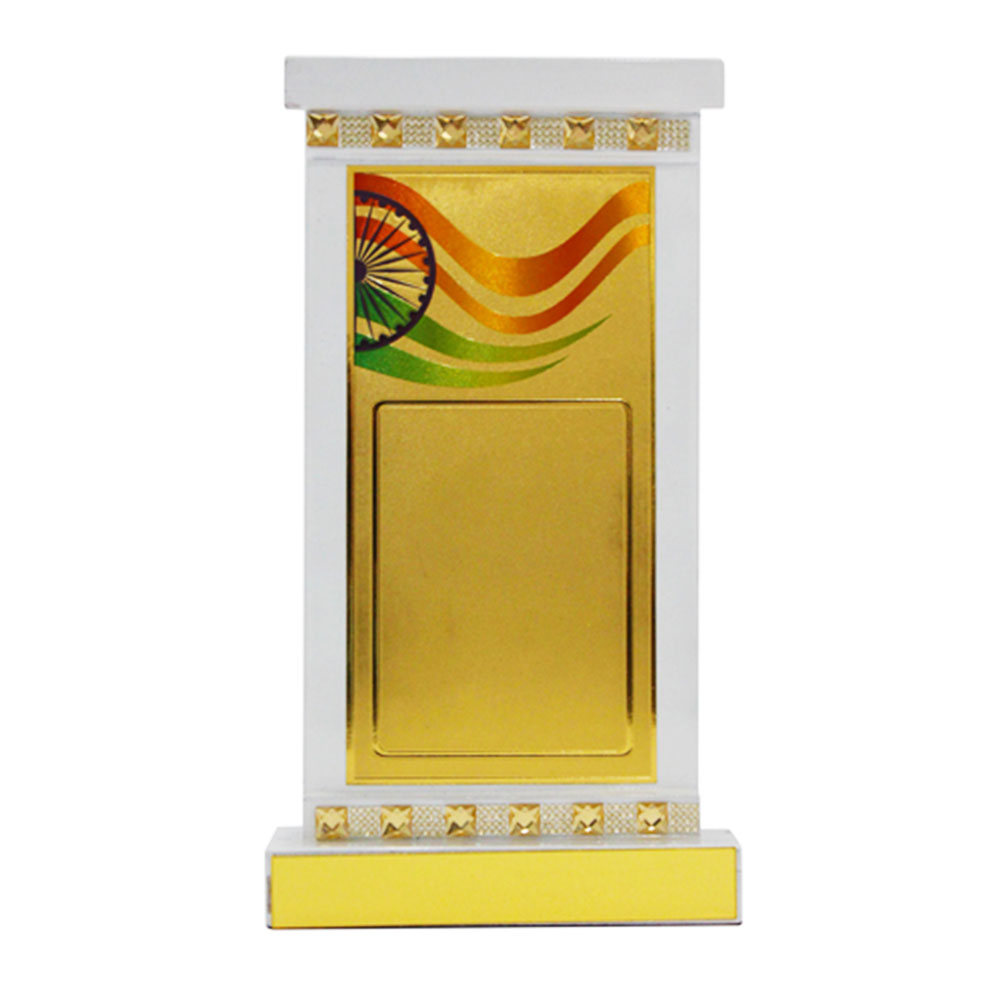 Wooden Trophy - FTK Indian Flag 22204