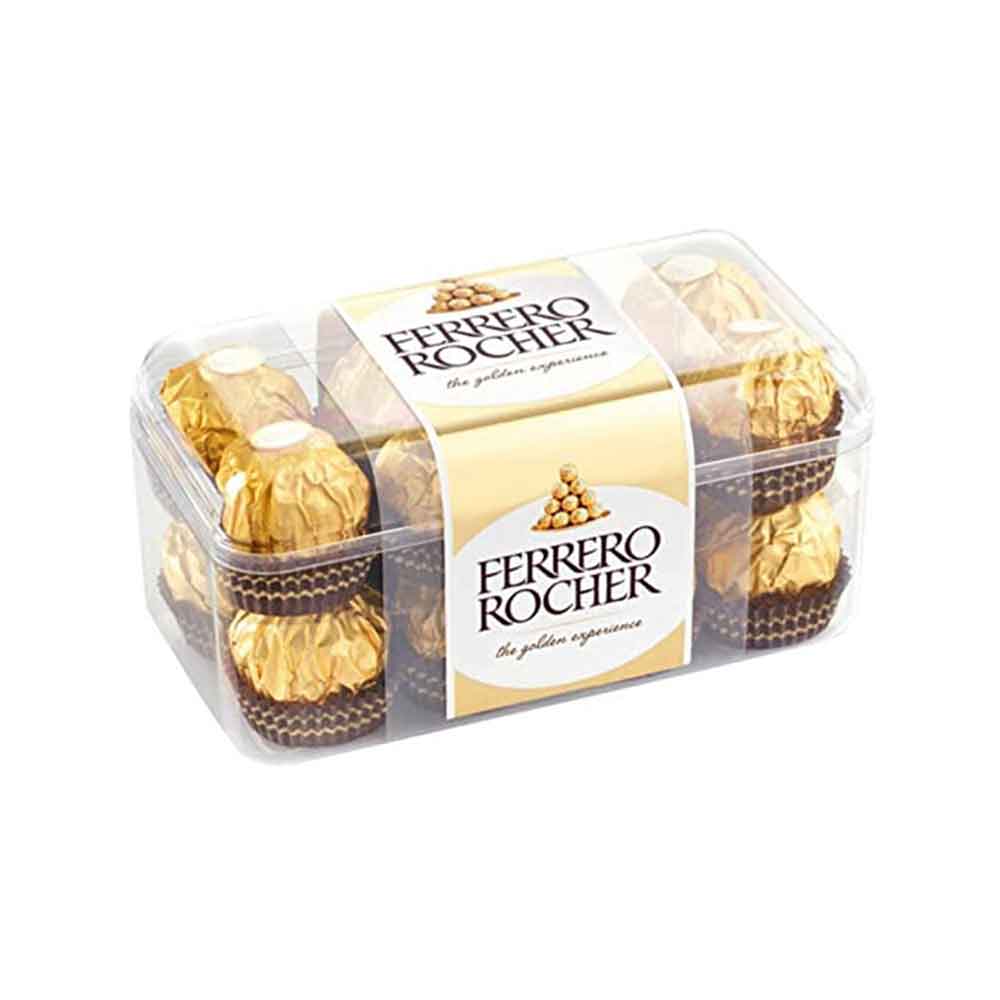 Ferrero Rocher Chocolate Iconic Pack of 16 Pralines