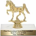 4 1/2" Gaited Horse Trophy Kit