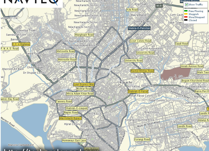 Karachi Map Full