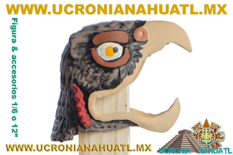 figuras guerrero jaguar y águila customizado escala 1/6 | Ucronia náhuatl