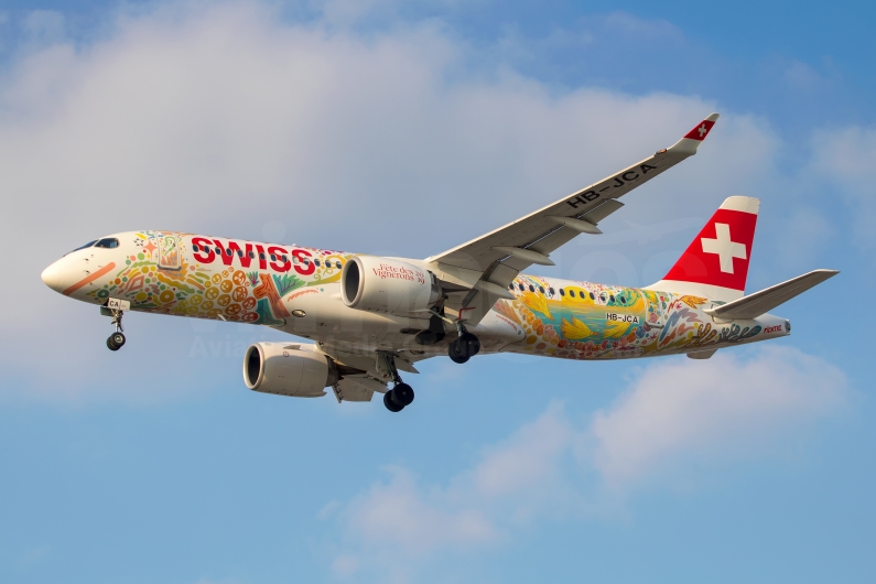 Swiss Airbus A220-300 HB-JCA