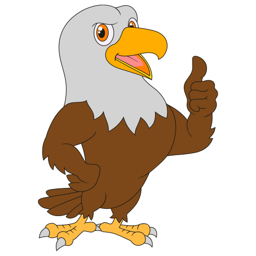 Eagle Thumb up Svg