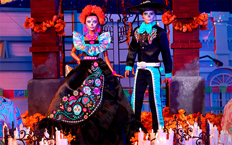 Barbie Signature Dia de Muertos 2024 dolls Barbie and Ken