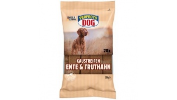 Perfecto dog gaļas plāksnes ar pīli un tītaru 200g (1232PE)