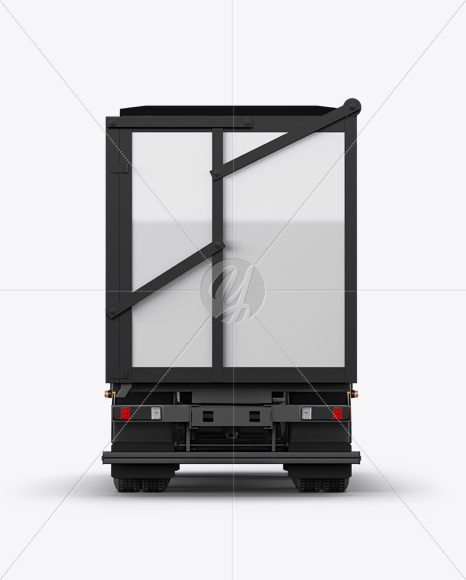 Truck Mockup - Back View