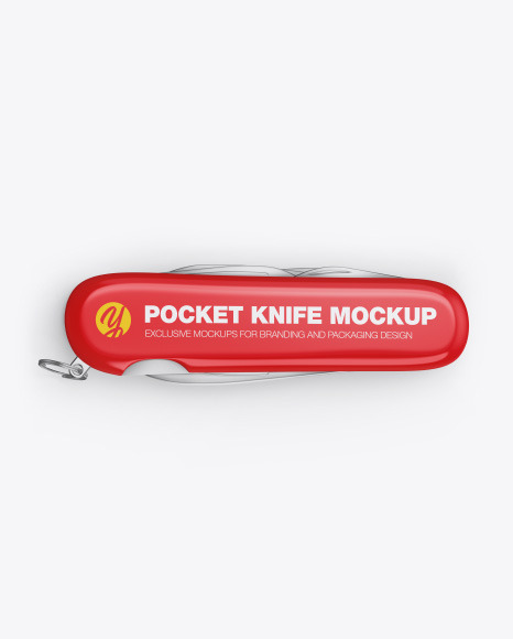 Pocket Knife Mockup