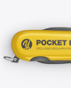 Pocket Knife Mockup