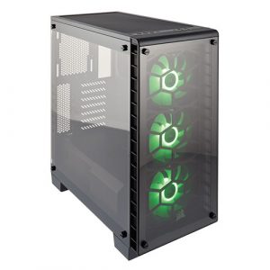 Corsair Crystal Series 460X RGB Compact ATX Mid-Tower Case