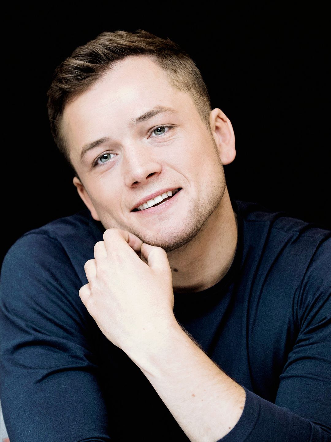 Taron Egerton who is his father