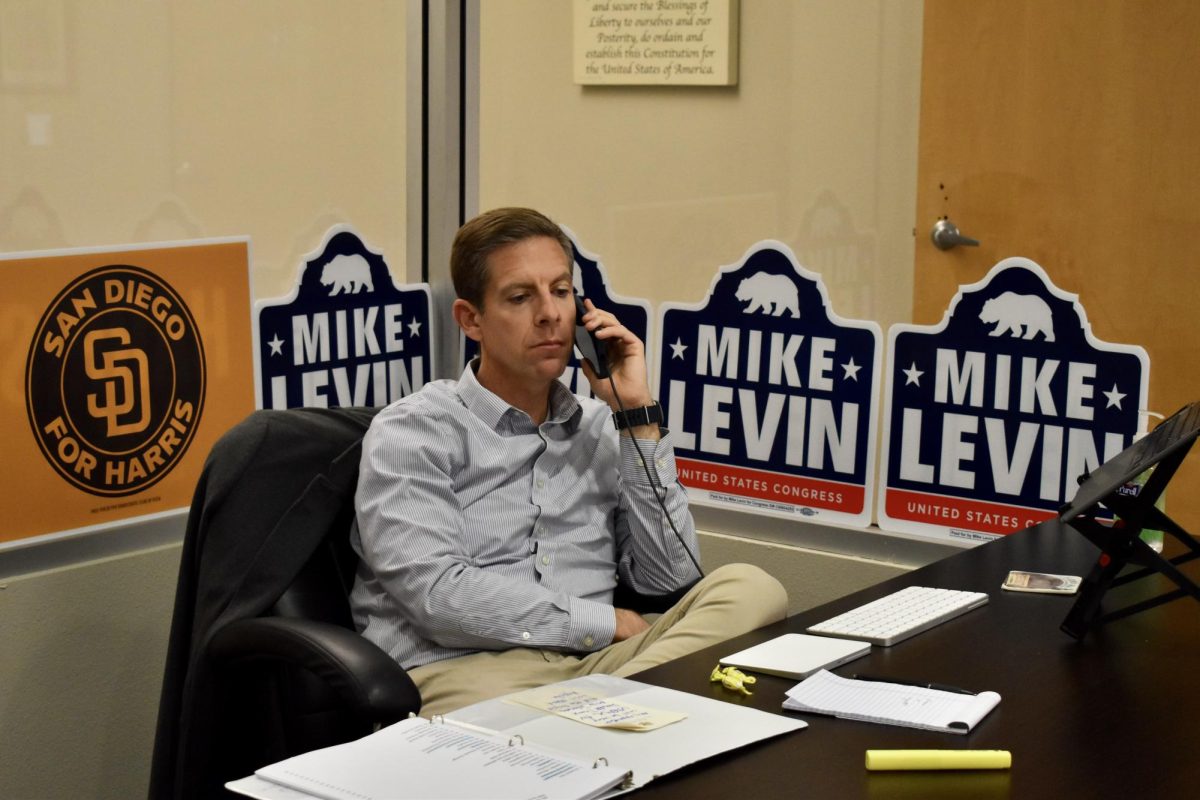 Mike Levin first became the 49th district representative in 2019. He is now campaigning for incumbency through November 2024.