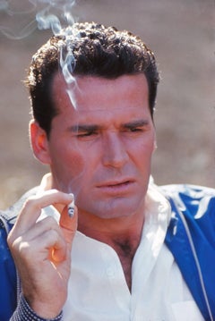 James Garner Smoking Fine Art Print