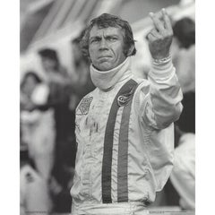 Nigel Snowdon 'Steve McQueen Two Finger Salute' 2001- Offset Lithograph