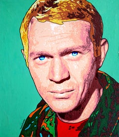 Steve McQueen, Painting, Oil on Canvas