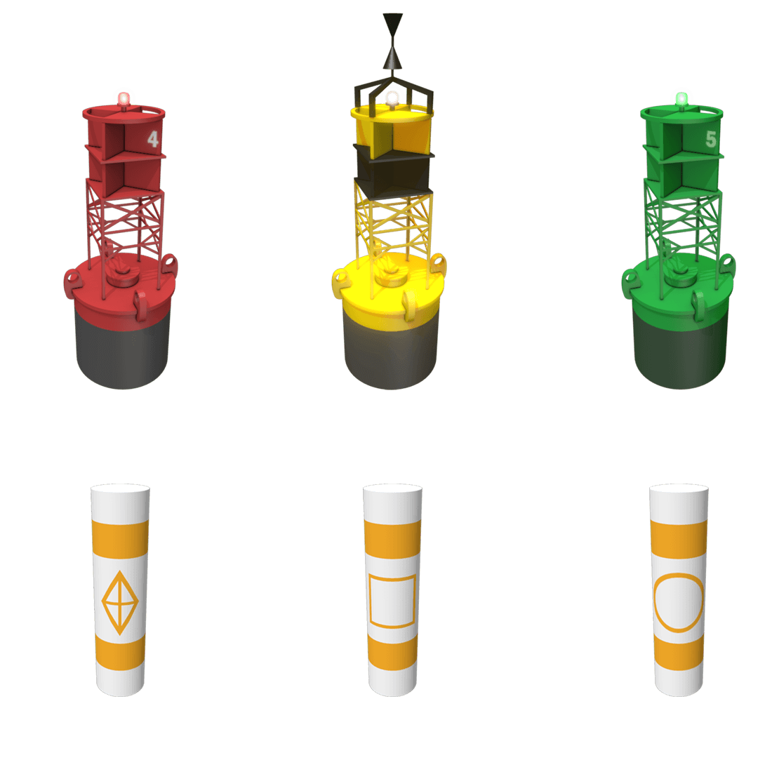 Types Of Buoys And Markers