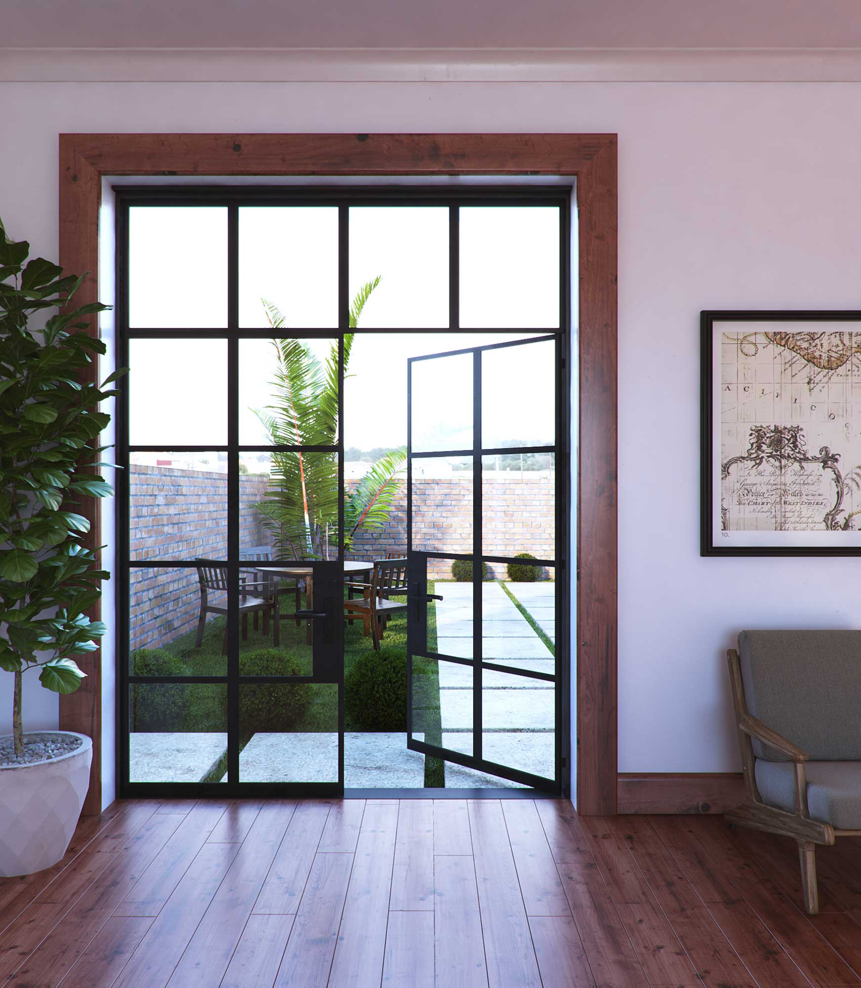 Black Framed Steel Glass Doors, 57% OFF | hit.skku.edu