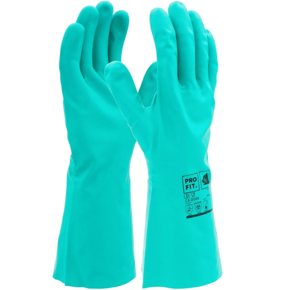 PRO FIT 72, Nitrile chemical protective gloves