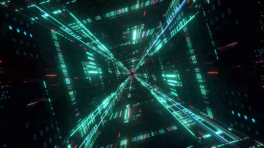 Flying Through, Abstract, Infinite Tunnel, Stargate, Hyperspace, Sci-Fi, Colors, Lights, Kaleidoscope, Animation, Vortex, Portal, Space Travel, Light Speed, Dimensional, Psychedelic, Surreal, 