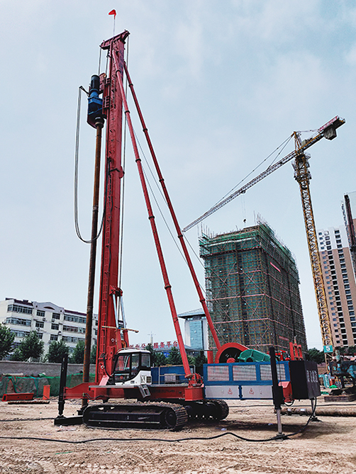 環(huán)保擠密樁機(jī)（JM-20）