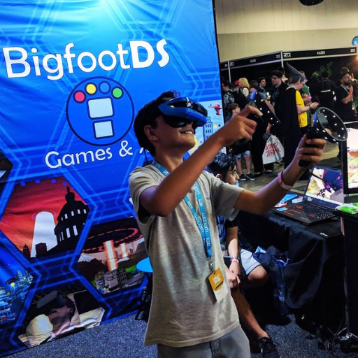 Exhibiting my own games at local gaming events. This was at RTX Sydney in 2018.