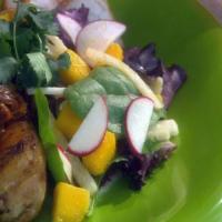 Mango, Jicama and Radish Salad with Peanut Dressing_image