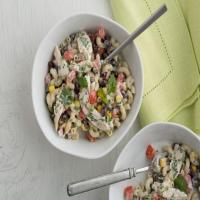 Creamy Mexican Chicken Pasta Salad_image