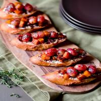 Roasted Grape and Butternut Squash Bruschetta_image