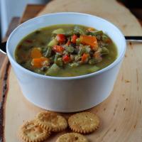 Spicy Lentil Vegetable Soup image