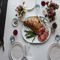 Leg of Lamb with Garlic and Rosemary_image