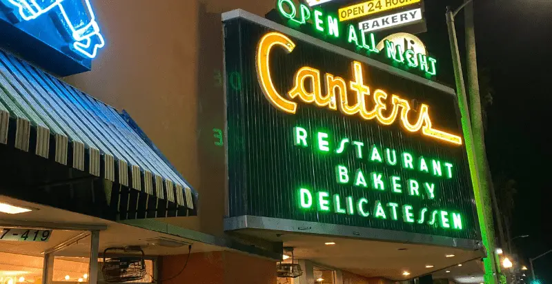 Canters Deli