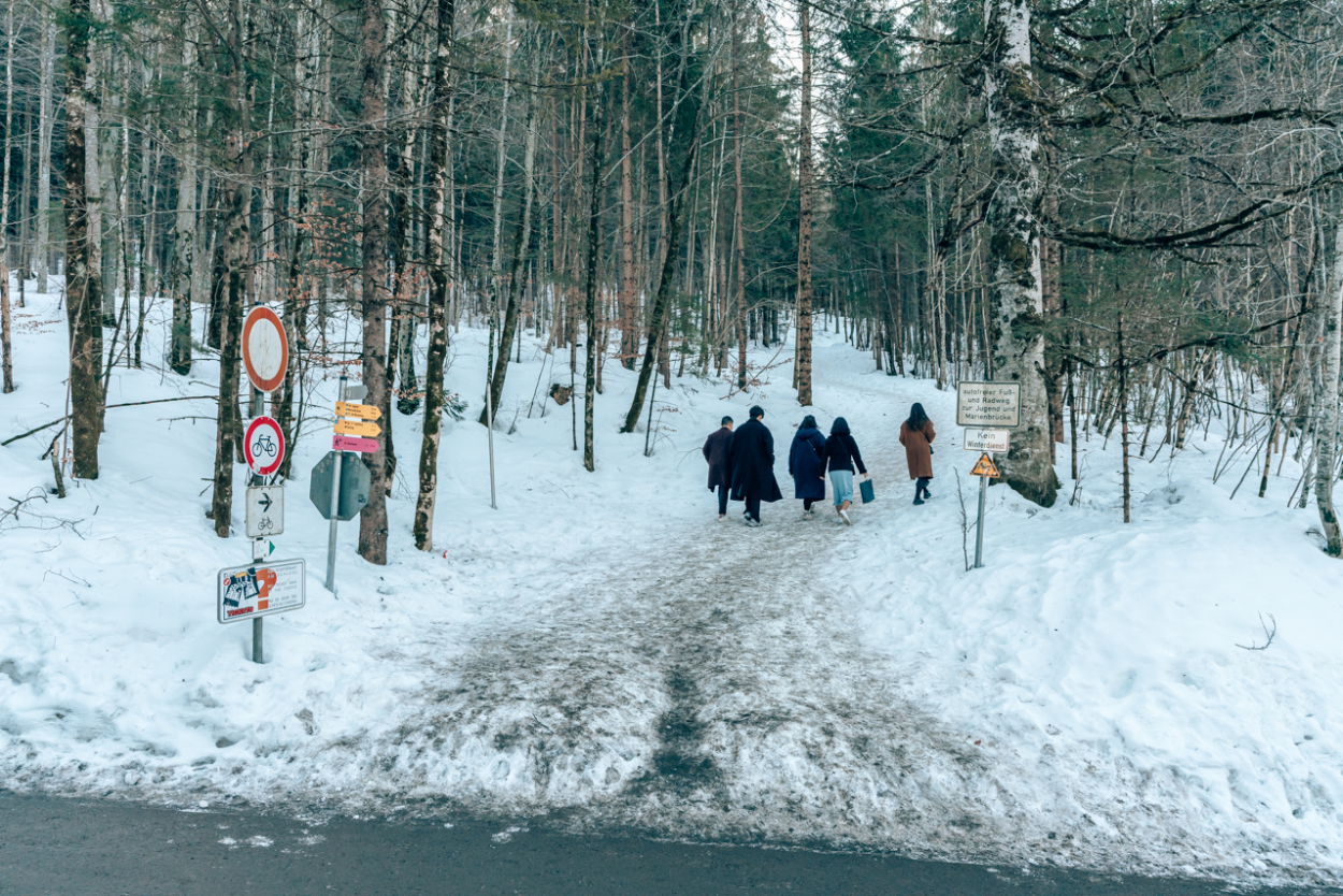 Neuschwanstein in the Winter