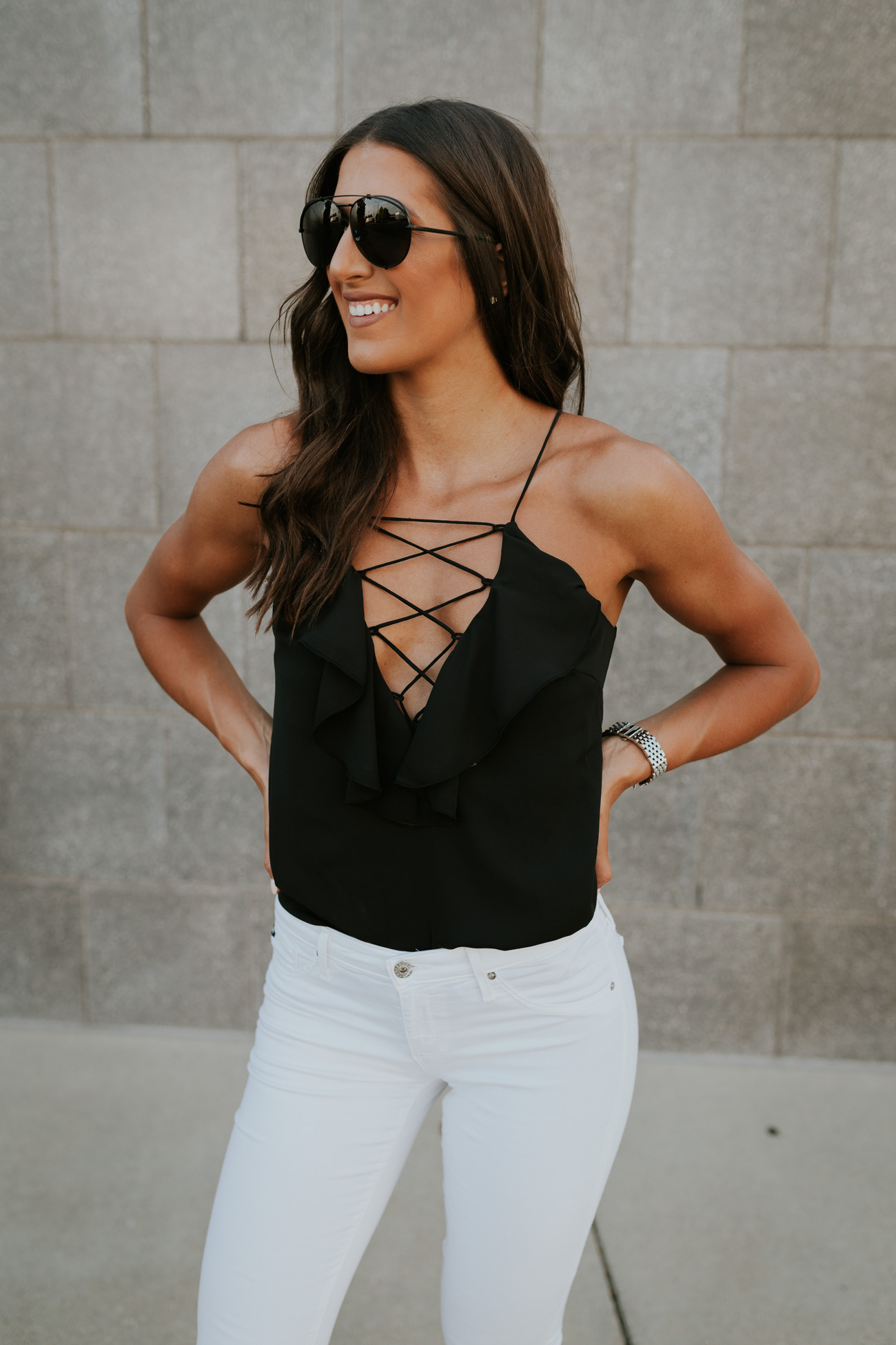 lace up cami, wayf lace up ruffle cami, preppy style, preppy jacket, tweed jacket, cece tweed jacket, 2018 nordstrom anniversary sale public access, shop nordstrom, nordstrom shoes, nordstrom dresses, nordstrom handbag sale, nordstrom anniversary sale dates, Nordstrom Anniversary Sale 2018, nordstrom anniversary sale picks, nordstrom anniversary sale catalog, sale picks for nordstrom anniversary sale 2018, information on nordstrom anniversary sale, nordstrom credit card, nordstrom debit card, nordstrom rewards, nordstrom sale, nordstrom anniversary sale finds, nsale finds, nsale picks, nike on sale, cute fall outfit, fall style, fall inspo, fall sale, nordstrom anniversary sale public access, 2018 nordstrom anniversary sale public access // grace wainwright a southern drawl