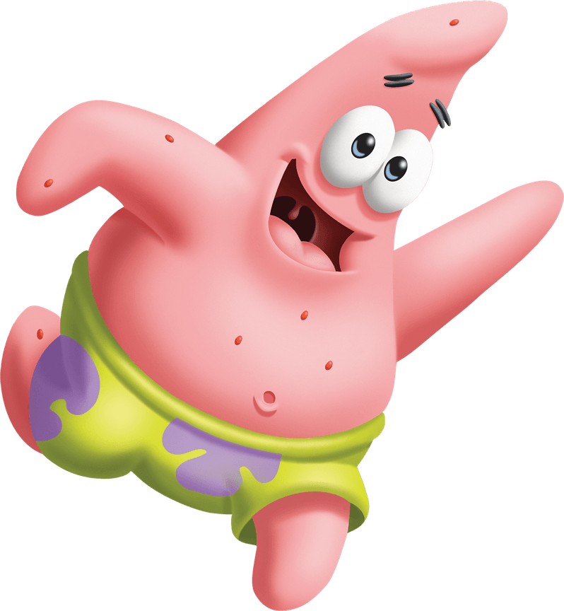 Patrick Star Happy